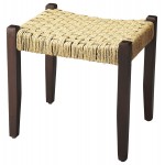 Garner Woven Jute Stool , 4269140