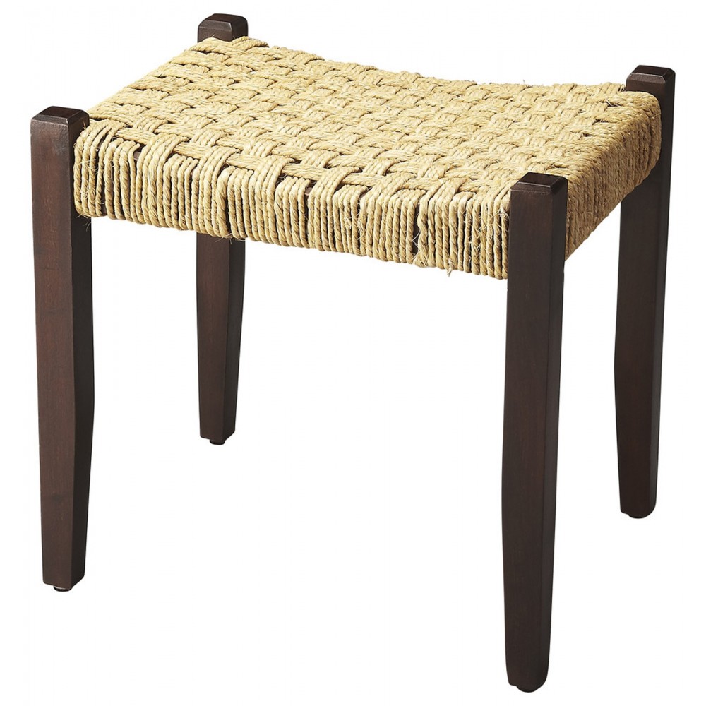 Garner Woven Jute Stool , 4269140