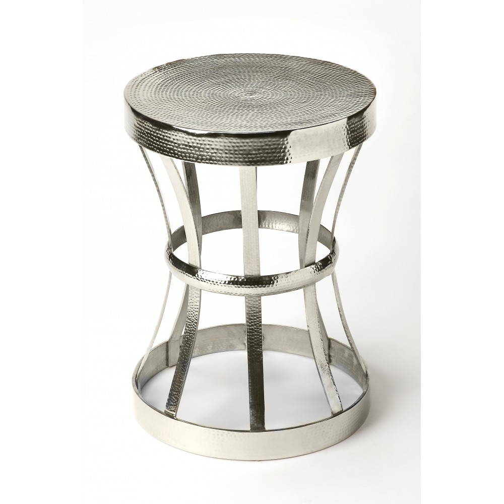 Broussard Industrial Chic End Table, 4326330