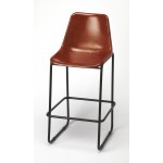 Myles Leather Bar Stool, 4348344