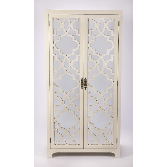 Morjanna White Tall Cabinet, 4356288