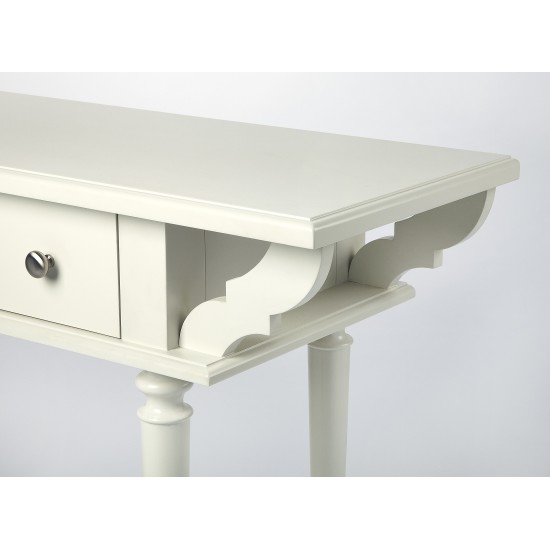 Talia White Console Table, 4375288