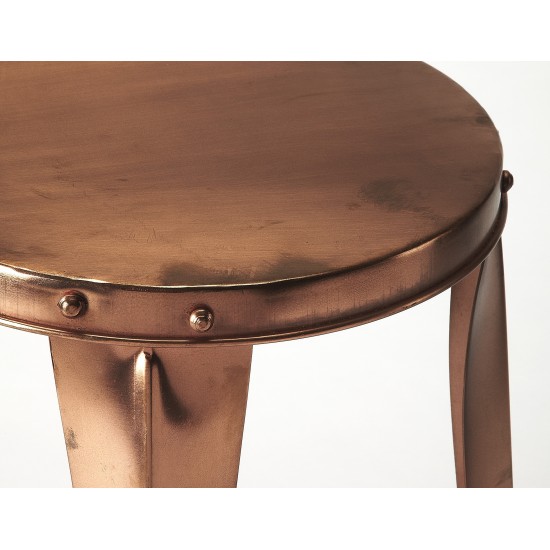 Ulrich Copper Backless Bar Stool, 4447085