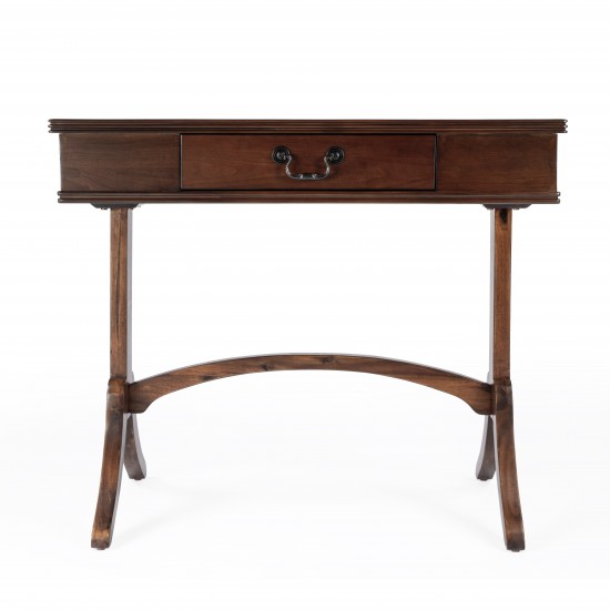 Alta Cherry Brown 1 Drawer Writing Desk, 4456274