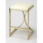 Natalya Gold Counter Stool, 4463402