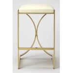 Natalya Gold Counter Stool, 4463402