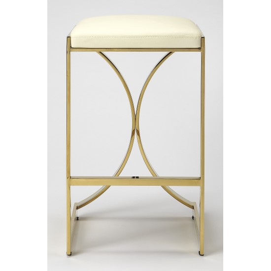 Natalya Gold Counter Stool, 4463402