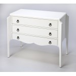 Wilshire Glossy White Accent Chest, 4469304