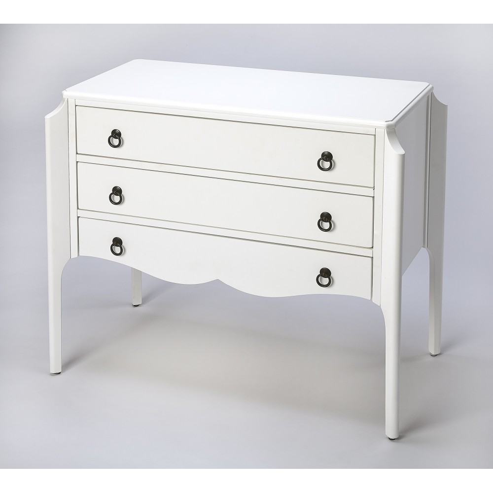 Wilshire Glossy White Accent Chest, 4469304 Wilshire Glossy White Accent Chest, 4469304