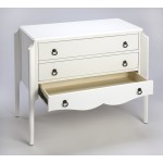 Wilshire Glossy White Accent Chest, 4469304