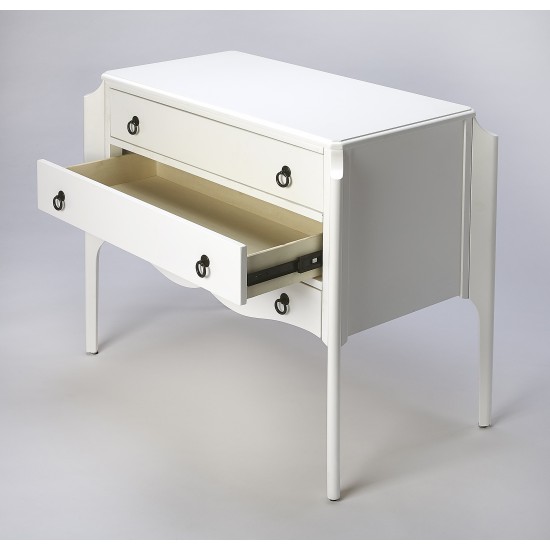 Wilshire Glossy White Accent Chest, 4469304