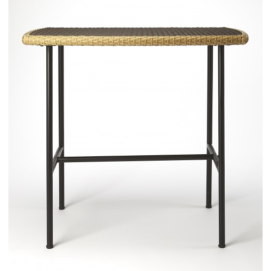 Freeport Rattan & Iron Pub Table, 4476035