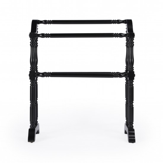 Lillian Black Blanket Rack, 5020111