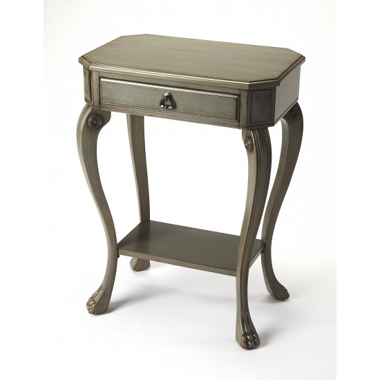 Channing Silver Satin Console Table, 5021148