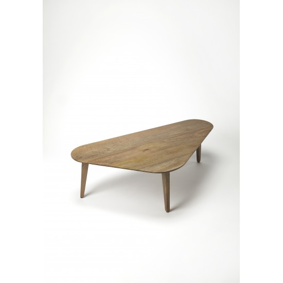 Tripoli Triangle Solid Wood Coffee Table, 5148140