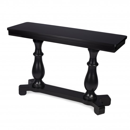 Millard Black Licorice Console Table, 5210111