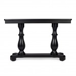 Millard Black Licorice Console Table, 5210111