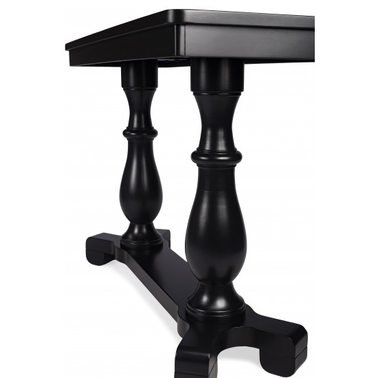 Millard Black Licorice Console Table, 5210111