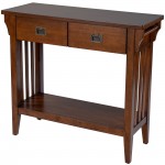 Larina Shaker Wood Console Table, 5217024