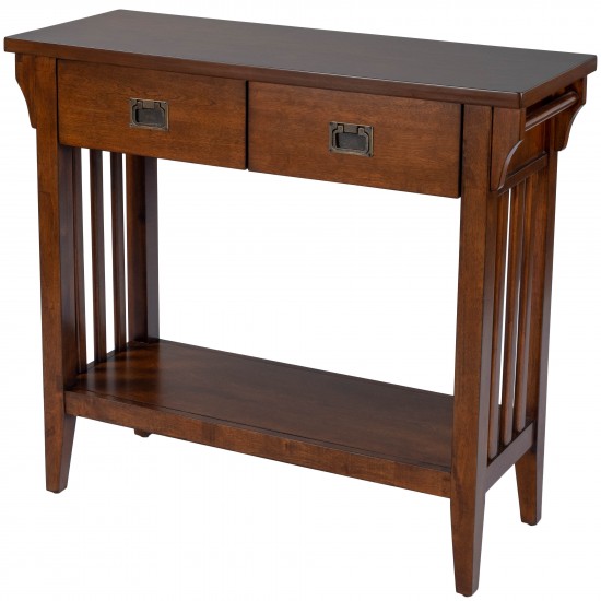 Larina Shaker Wood Console Table, 5217024