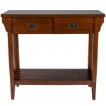 Larina Shaker Wood Console Table, 5217024