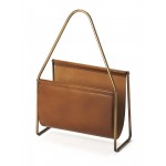 Rupert Leather Magazine Basket, 5229344