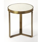 Elton Marble & Metal End Table, 5242389