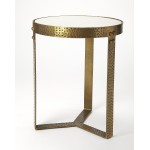 Elton Marble & Metal End Table, 5242389