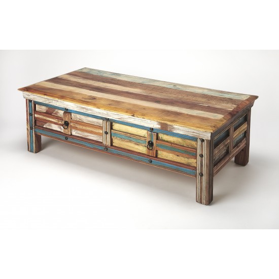 Reverb Painted Rustic Coffee Table, 5259290