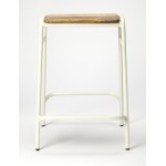 Dawson White Counter Stool, 5280288