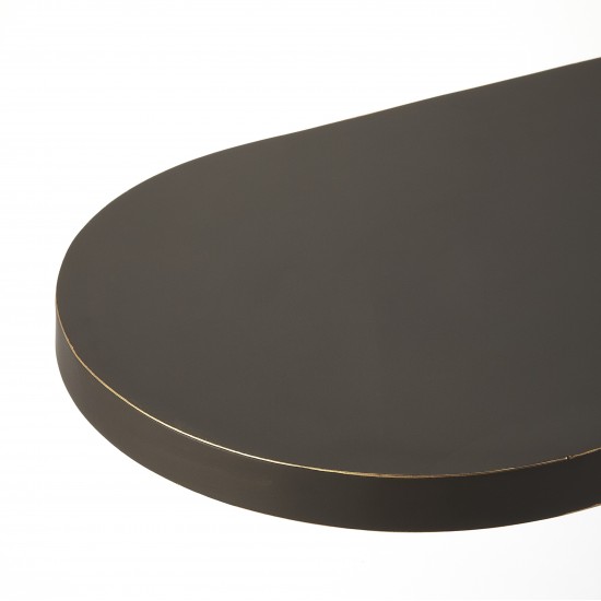 Cleo Black Gold End Table, 5313387