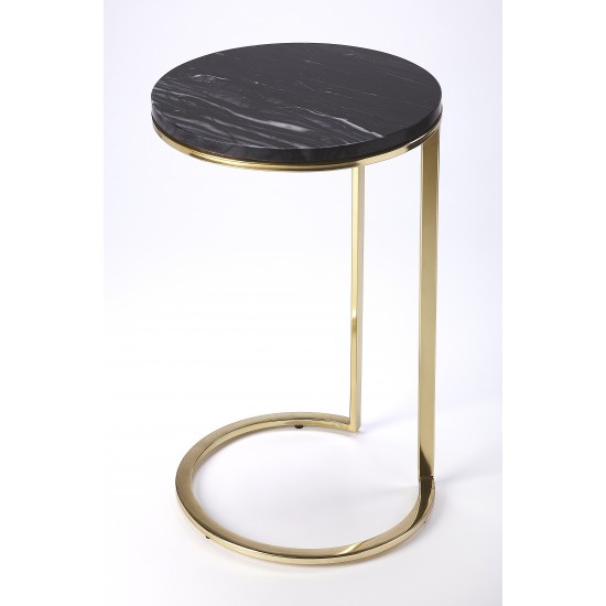 Martel Marble & Metal Side Table, 5315402