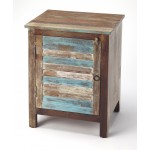 Rustic Shutter Painted Accent Cabinet, 5317290