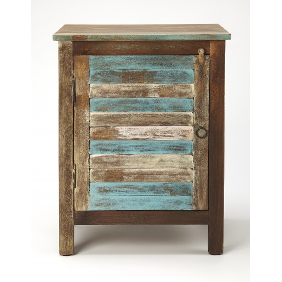 Rustic Shutter Painted Accent Cabinet, 5317290