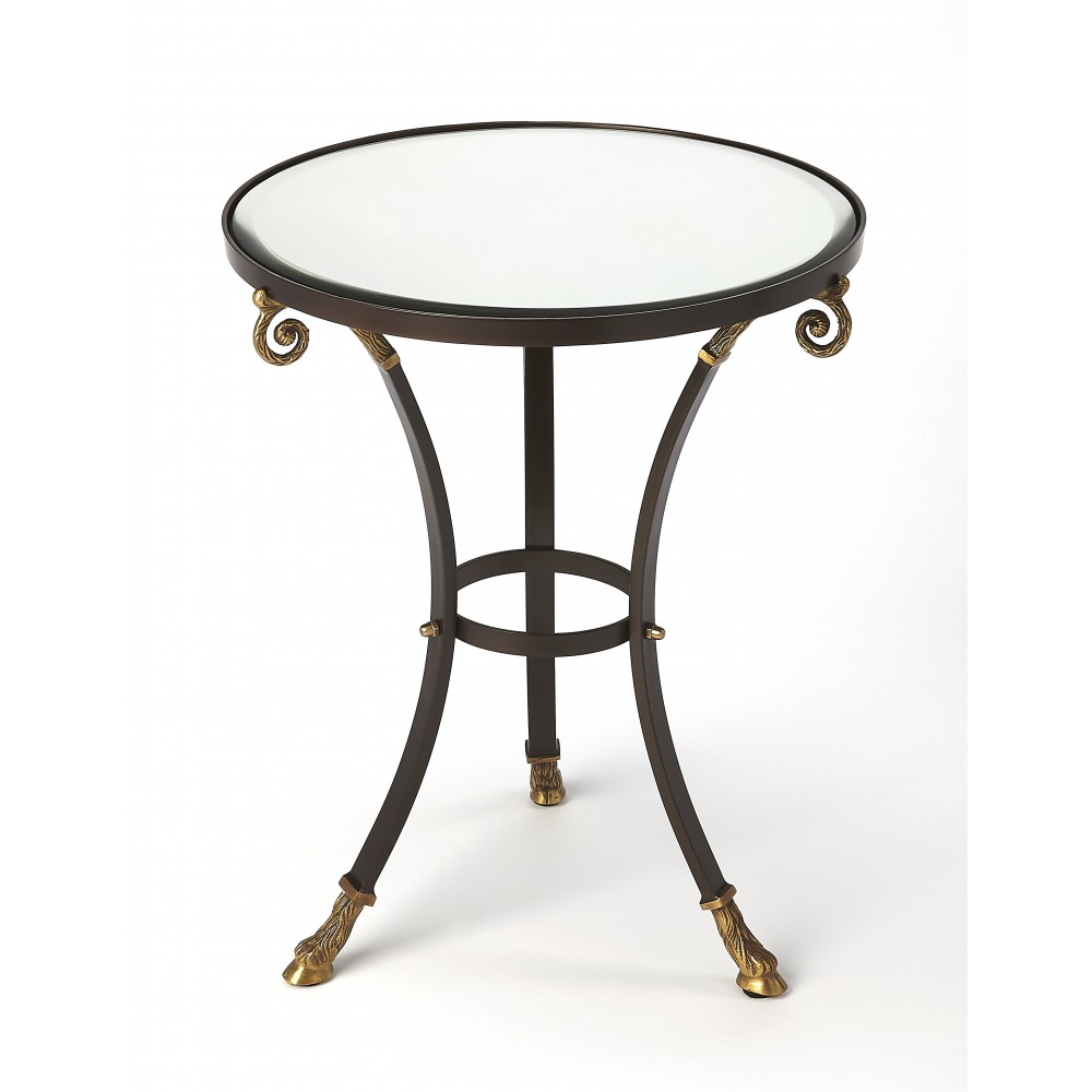 Meurice Glass & Metal Accent Table, 5342025 Meurice Glass & Metal Accent Table, 5342025