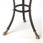 Meurice Glass & Metal Accent Table, 5342025