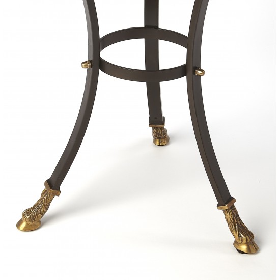 Meurice Glass & Metal Accent Table, 5342025