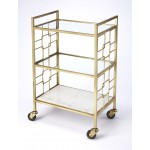 Arcadia Polished Gold Bar Cart, 5347402