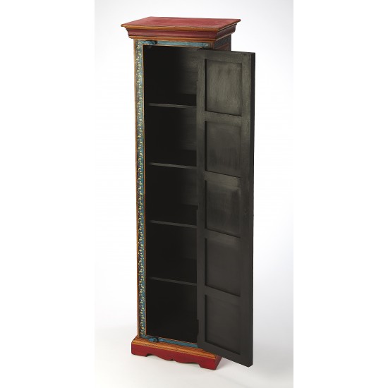 Amir Hand Painted Tall Cabinet, 5364290