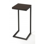 Kilmer Wood & Black Metal Finsih Accent Table, 5374403