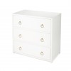 Lark White 3 Drawer Chest, 5392304