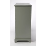 Ellena Gray Mirrored 2 Door Accent Cabinet, 5393329