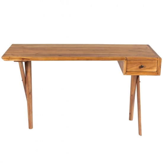 Vikky Natural Wood Desk, 5458312