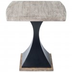 Lidiya Gray Wood & Metal End Table, 5459025