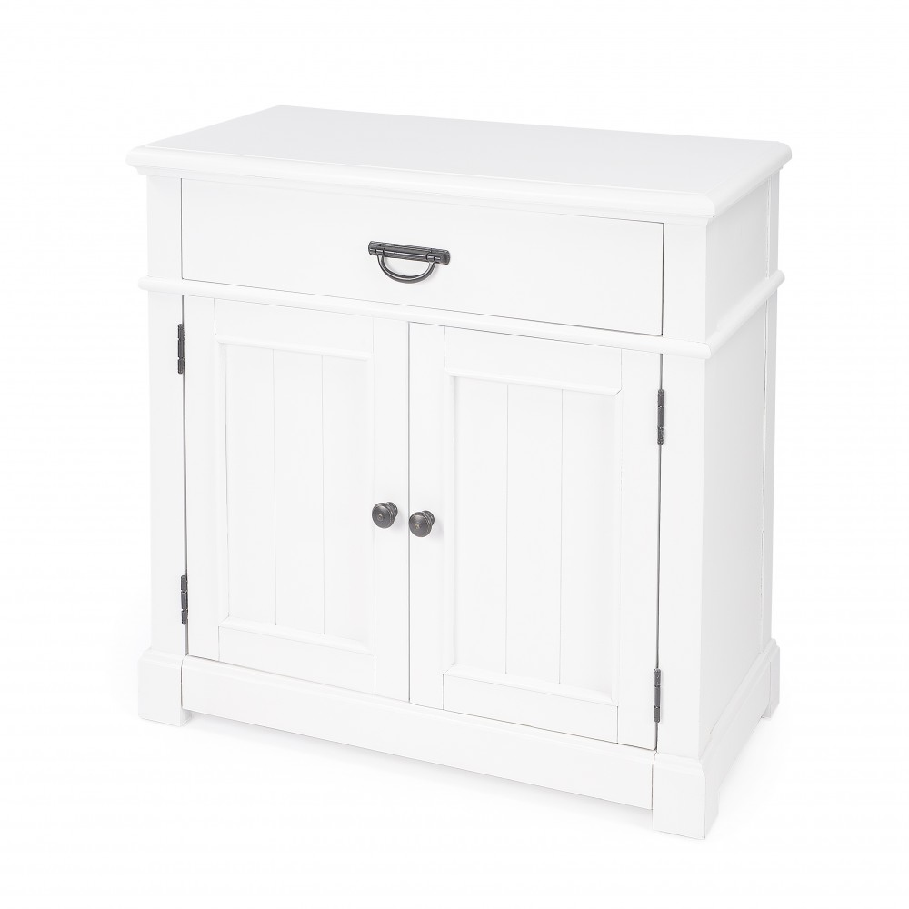 Alek White Solid Wood Chest with Storage, 5467304 Alek White Solid Wood Chest with Storage, 5467304