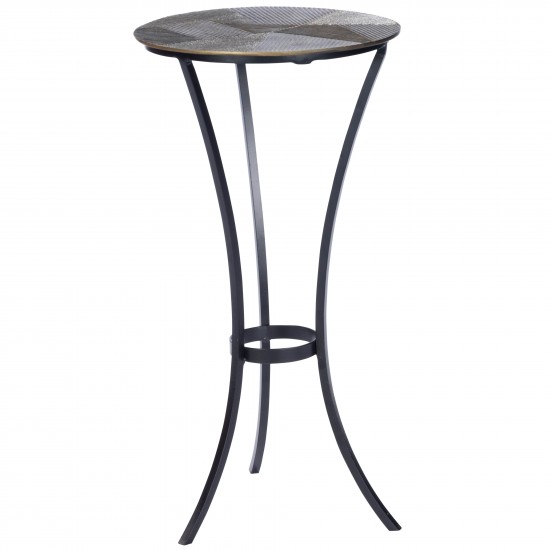 Gaston Round Metal End Table, 5477025