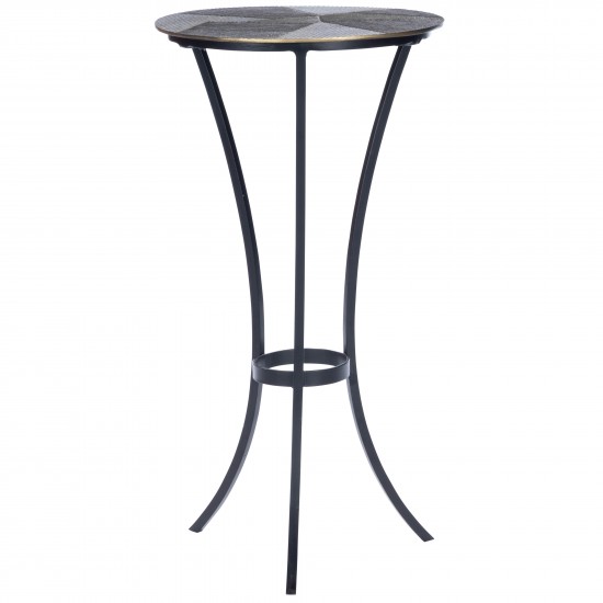 Gaston Round Metal End Table, 5477025