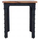 River Wood & Metal Dining Table, 5493330