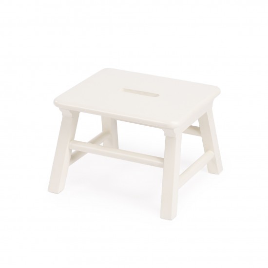 Melrose White Step Stool, 5505288