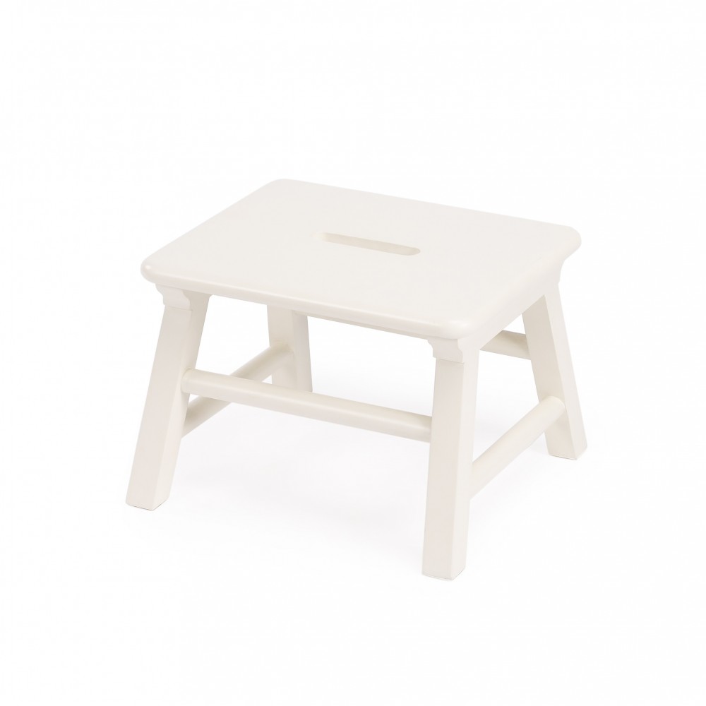 Melrose White Step Stool, 5505288